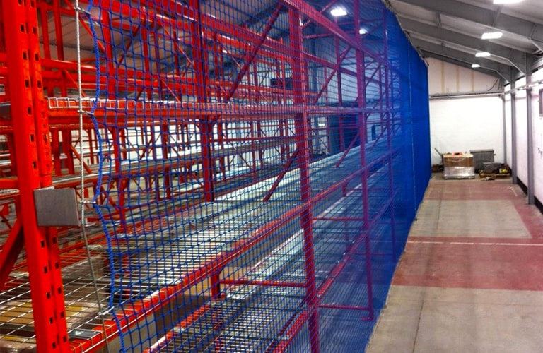 Back of Pallet Rack Netting