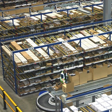 Carton Live Storage Warehouse