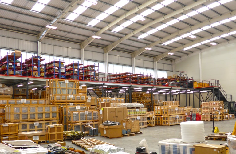 Mezzanine Floor Installation by T2 Storage Solutions UK