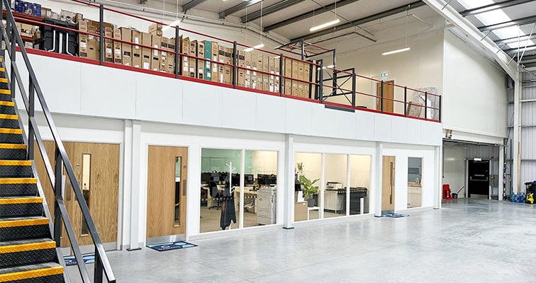Mezzanine Floor Office Fit Out and Refurbishment