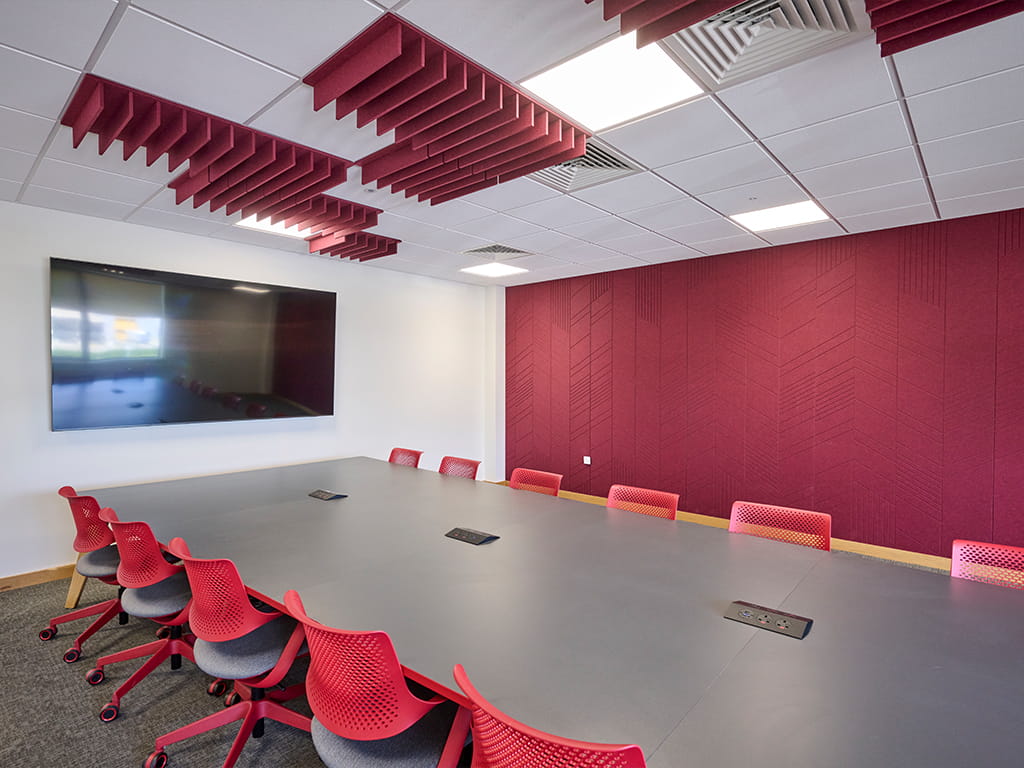 nottingham branded office meeting room installation
